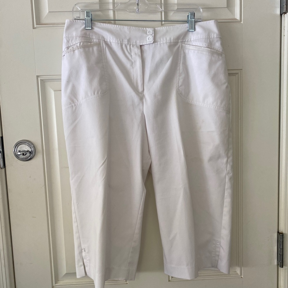 Tail short capri pants / long Bermuda shorts